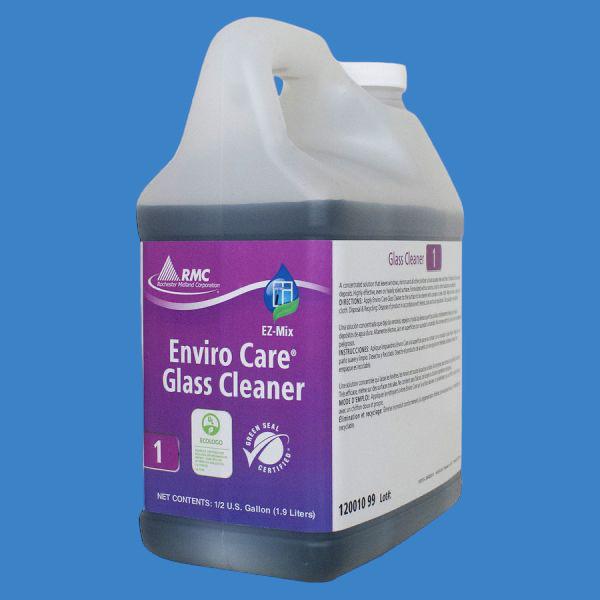 Enviro Care Glass Cleaner #1/ case of 4-1/2 & Single