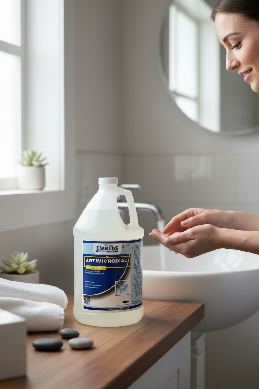 Premium Clear Antimicrobial Hand Soap