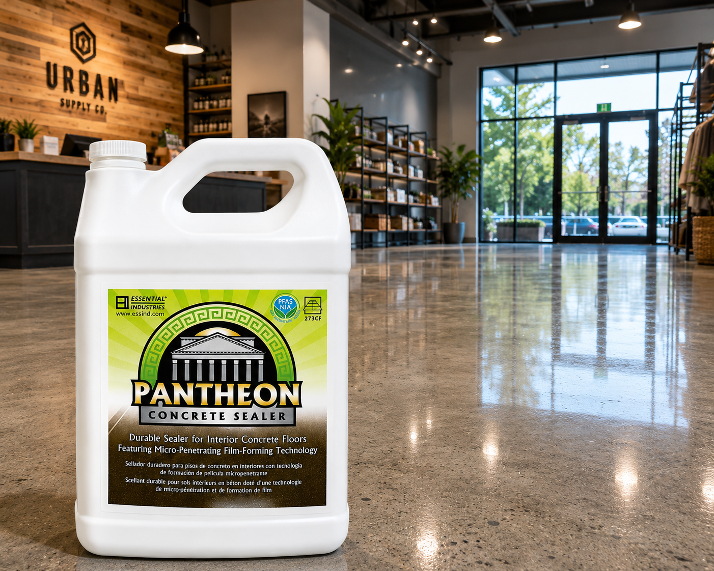 Pantheon™ Concrete Sealer 273CF – Interior Concrete Floor Sealer