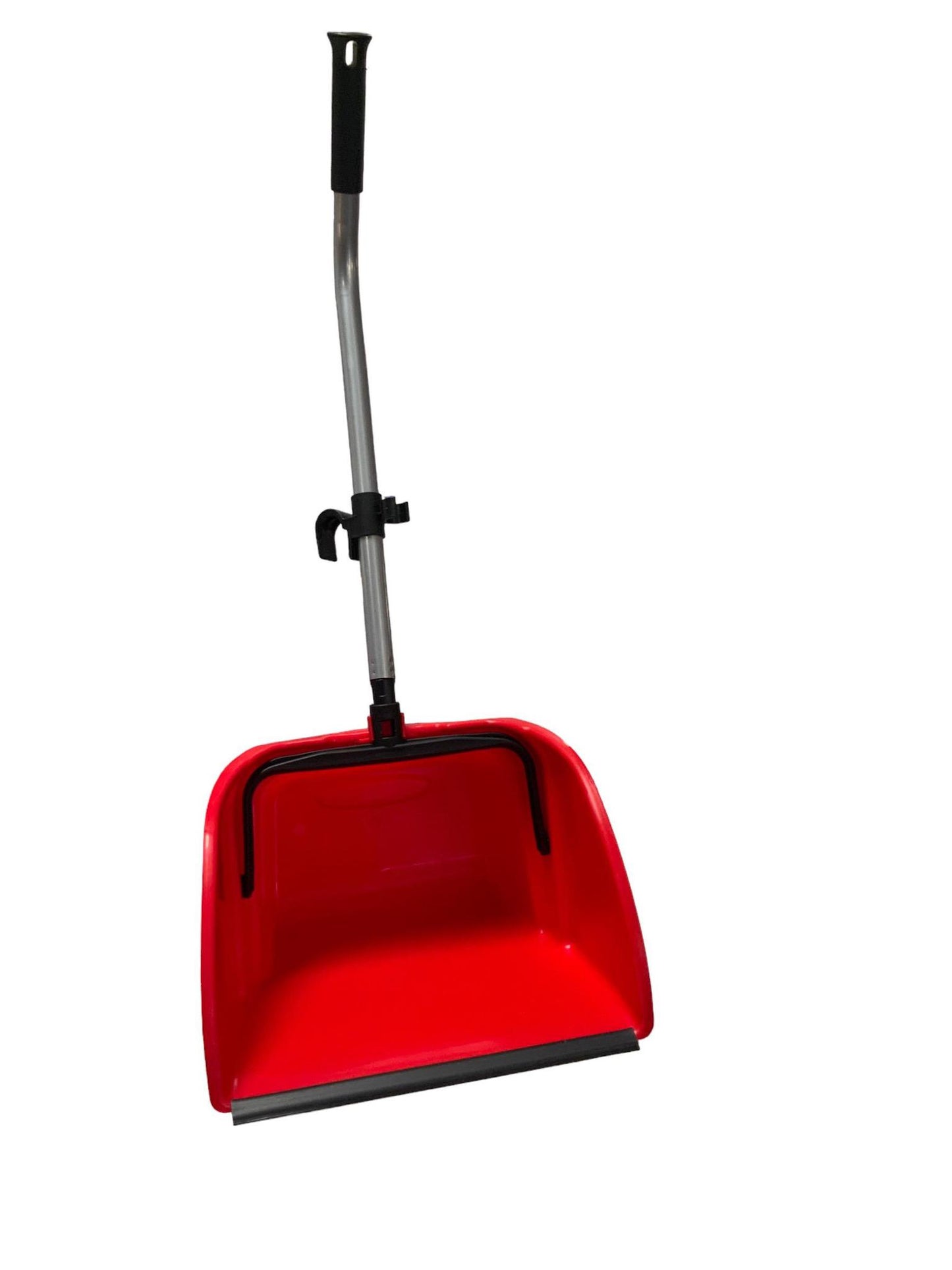 JUMBO PLASTIC DEBRIS PAN, RED+STEEL