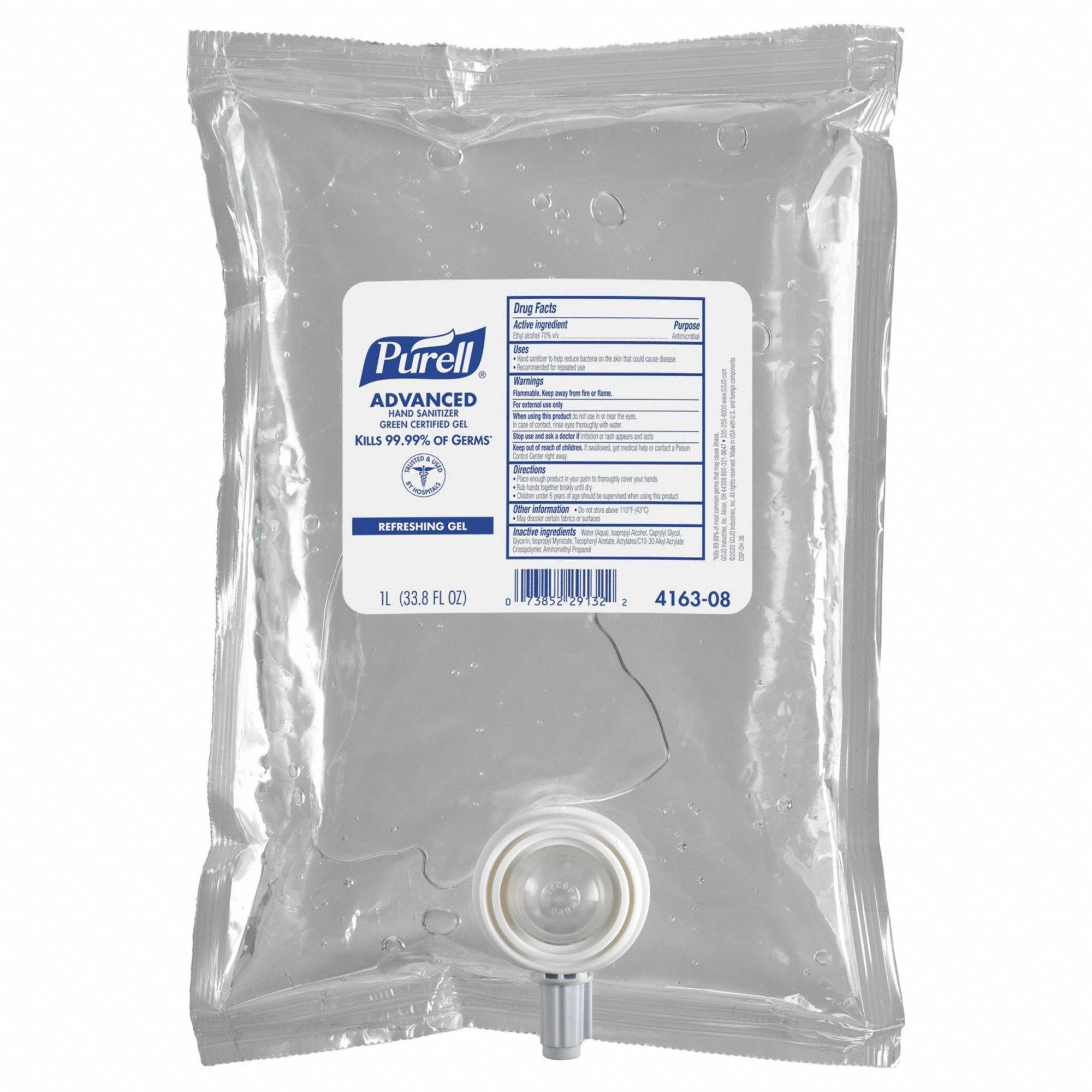Purell Adv Hand Sanitizer 4163-08