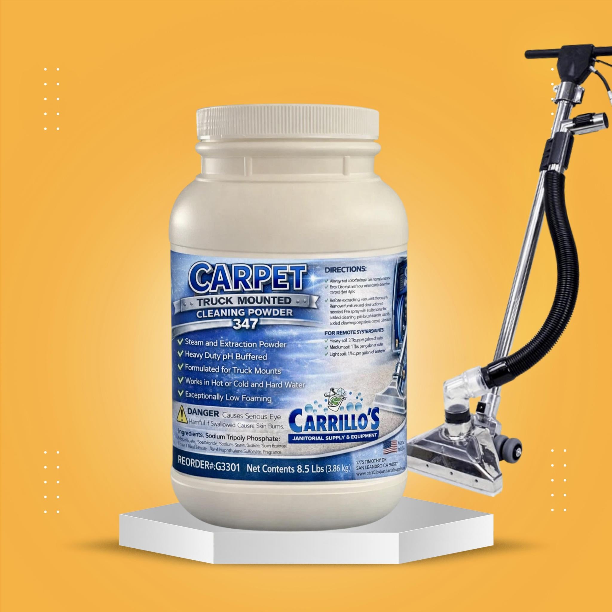 Carpet 347 powder 4/8.5 LBS