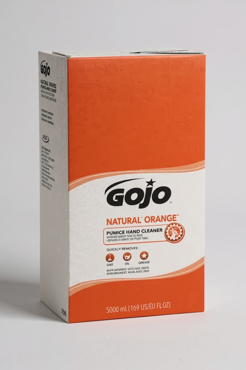 GOJO® 7556-02 TDX 5000 mL Natural Orange Pumice Hand Cleaner - 2/Case