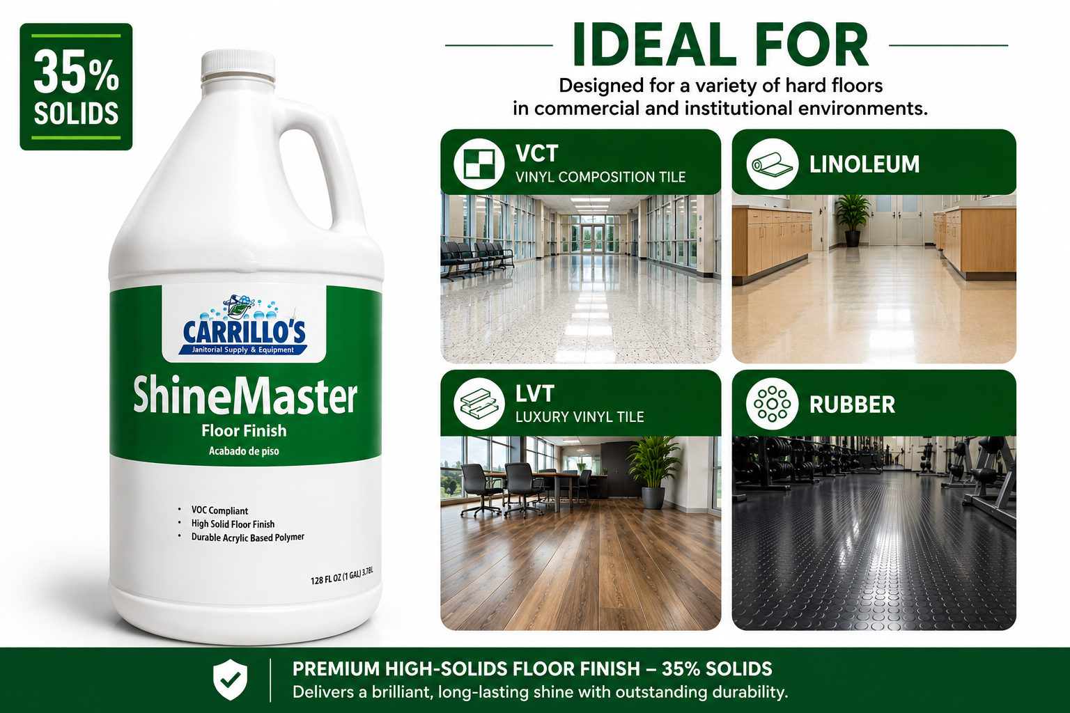 ShineMaster Multi-surface Floor Finish