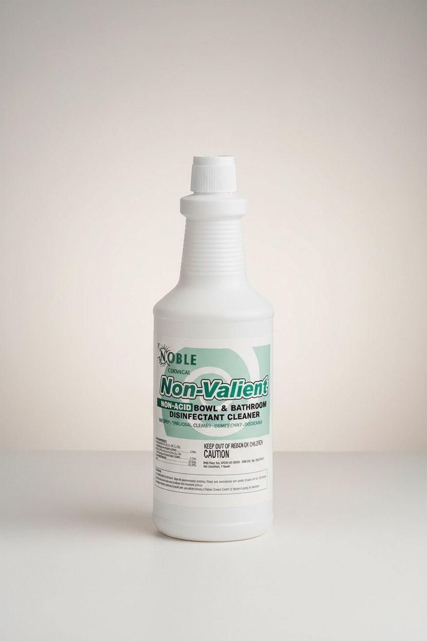 Noble 32 oz. Non-Valient Non-Acid Ready-to-Use Toilet Bowl & Restroom Cleaner / Disinfectant - 12/Case