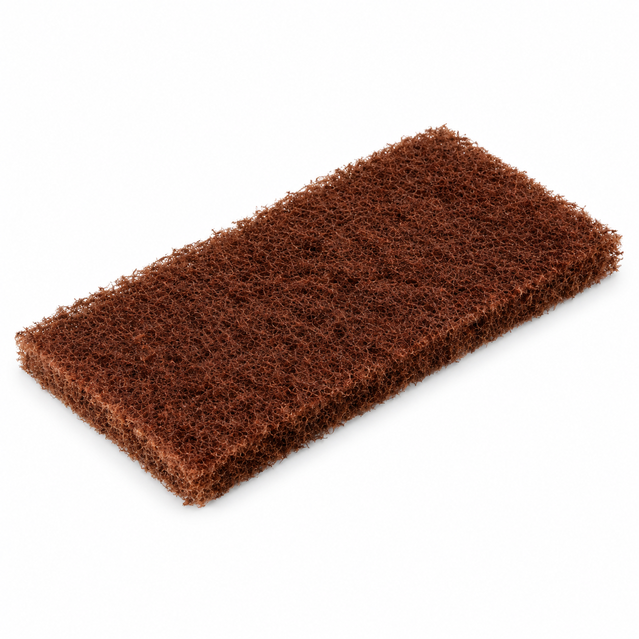 Brown Heavy-Duty Hand Scrub Pad No. 101 – 4.5" × 10"