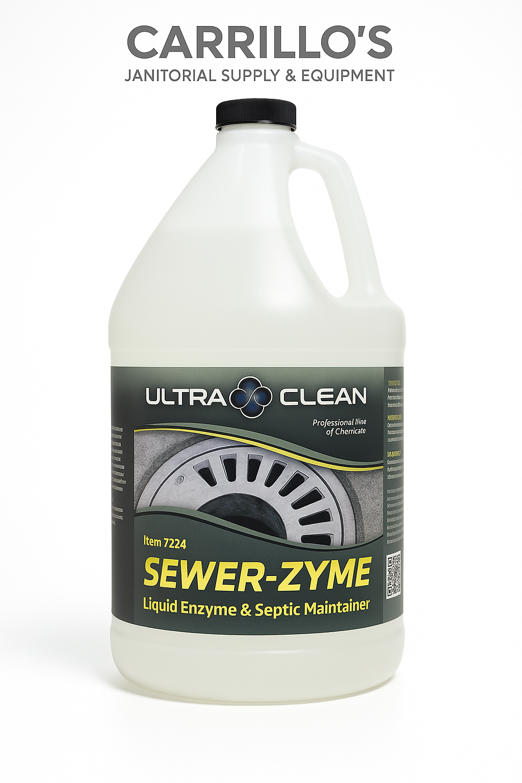 SEWER-ZYME (Enzyme Cleaner) CASE OF 4 GAL & SINGLE