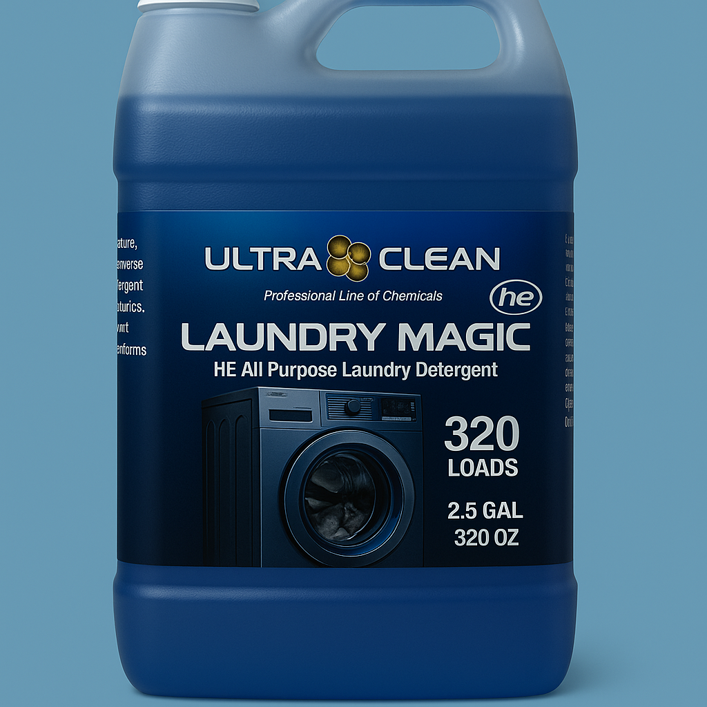 LAUNDRY MAGIC- 2 X 2.5 GAL CASE & SINGLE 2.5 GAL