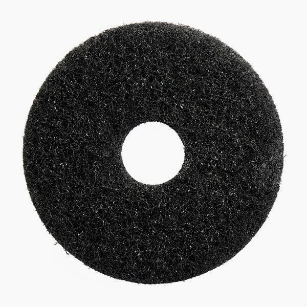 13" Black Stripping Floor Machine Pad