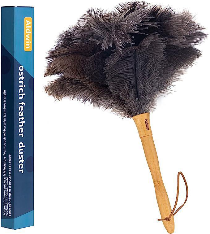 OSTRICH FEATHER DUSTER 16 INCH