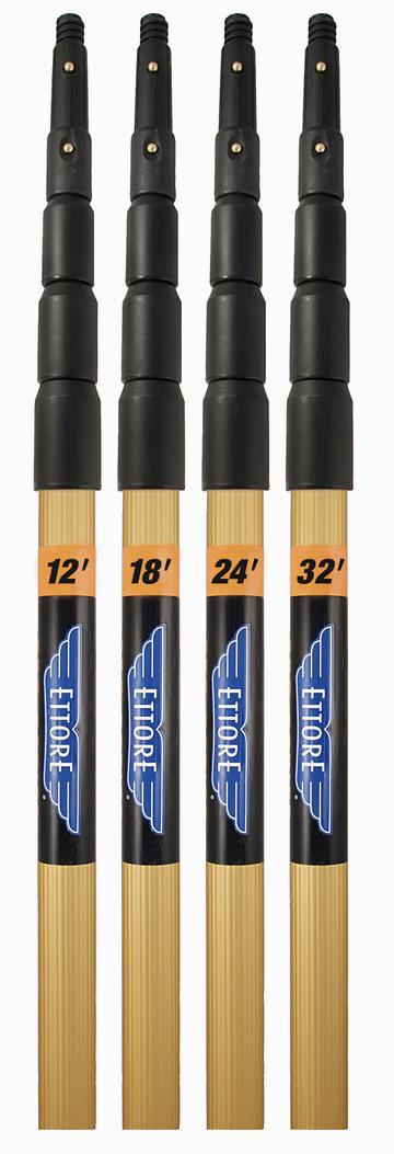 REA-C-H Extension Poles 3- Sec,  27', 18'