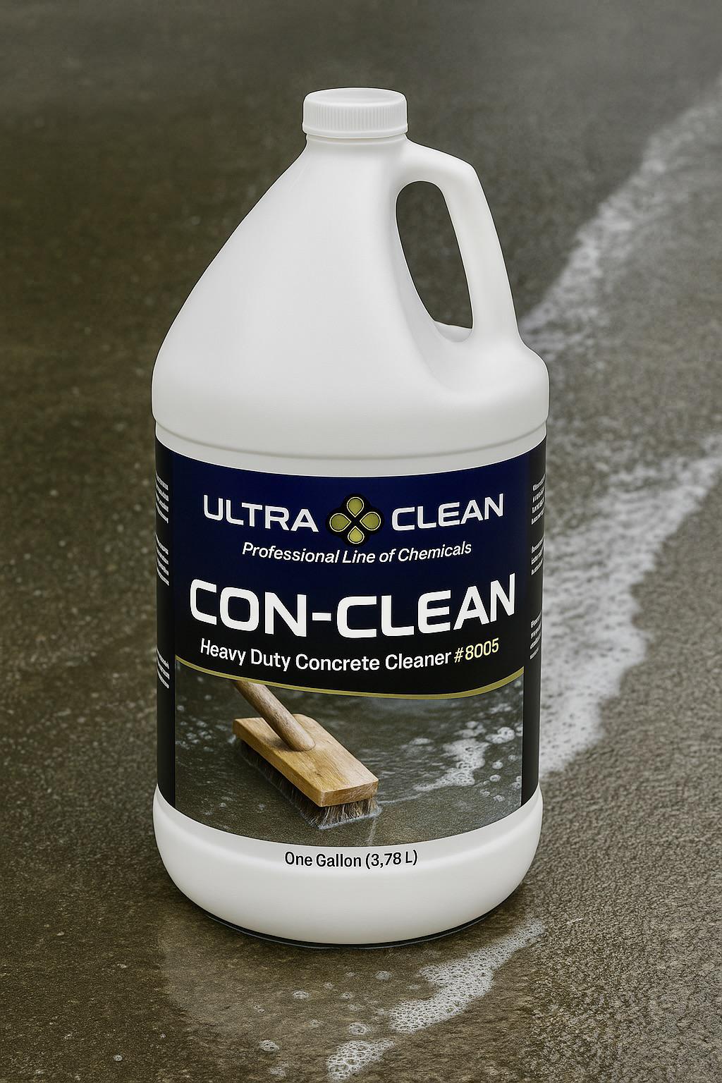 Con-Clean – Heavy Duty Concrete Cleaner CASE 0F 4 GAL AND SINGLES