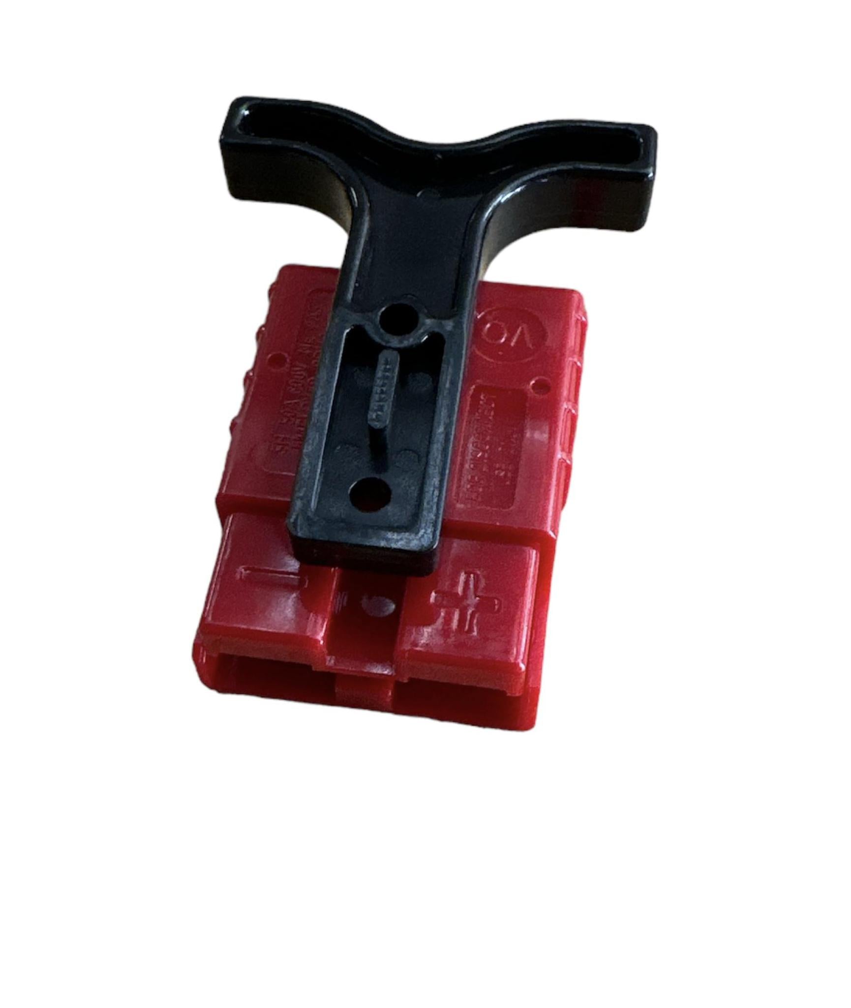 Quick Connect Disconnect 600 V  50Amp Battery Connector(Red, 12awg) Each
