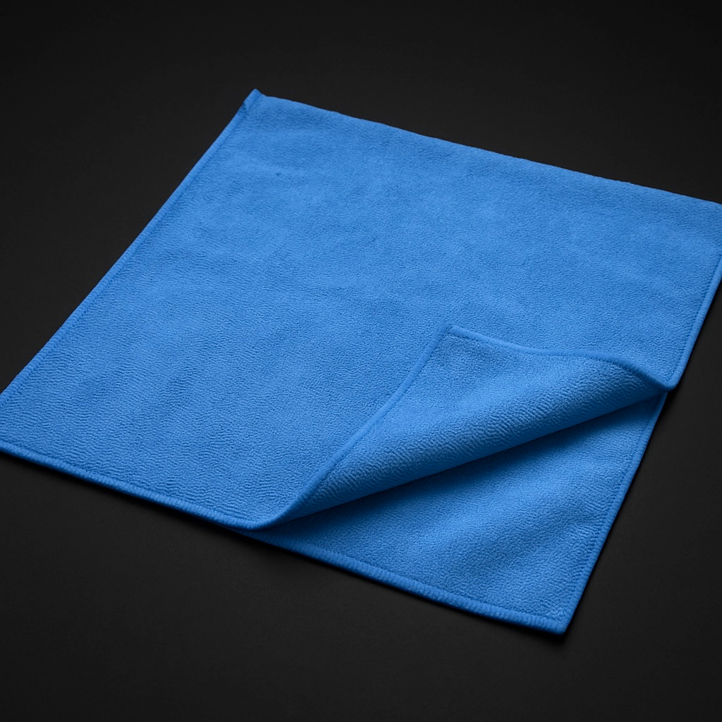BLUE & GREEN MICROFIBER CLOTHS 16×16  12/PACK