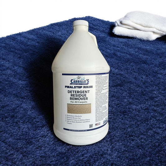 Final-Step Rinse Detergent Residue Remover