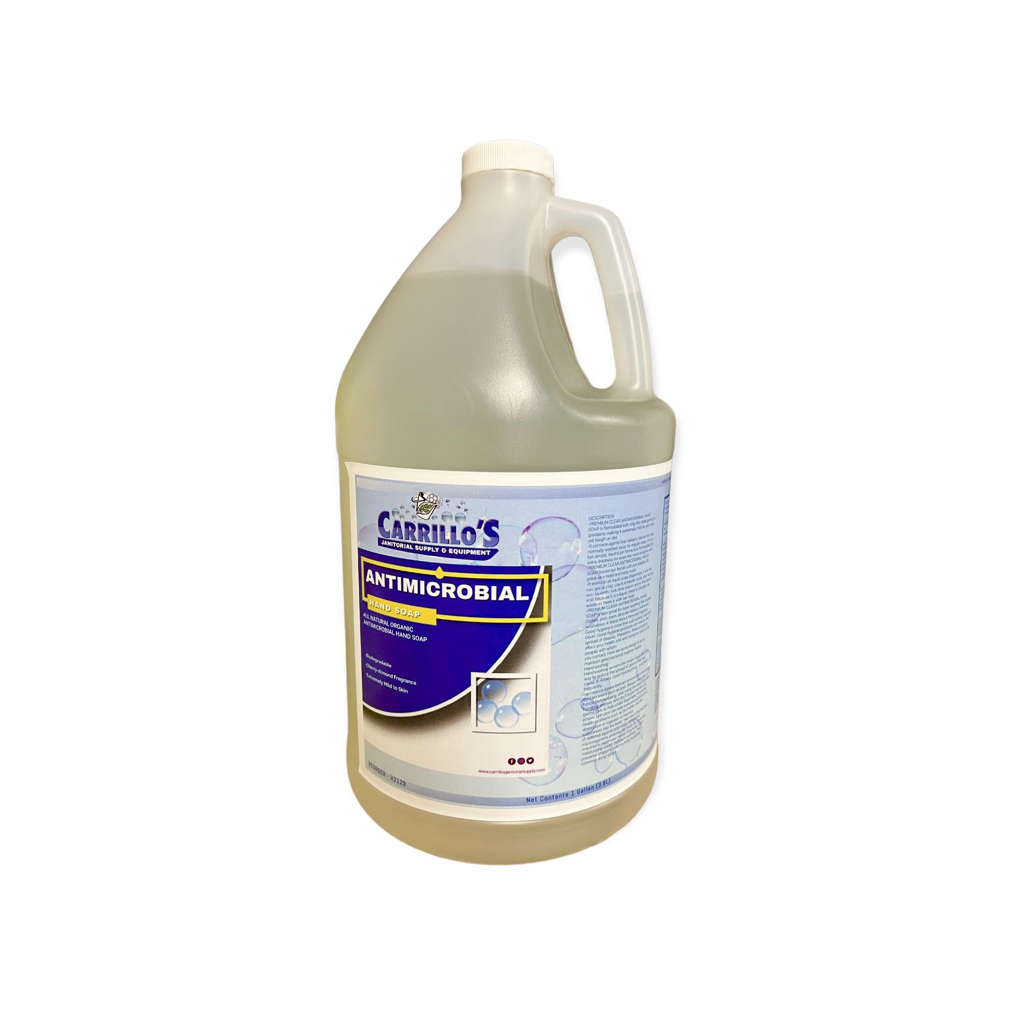 Premium Clear Antibacterial All Natural Organic Antimicrobial Hand Soap