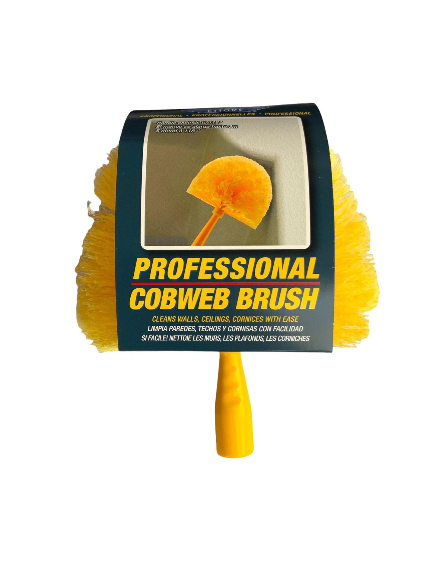 PROFESSIONAL COBWEB DUSTER 118"  EXTENSION POLE